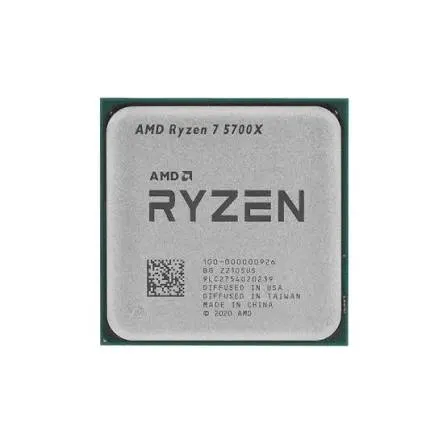 AMD Ryzen 7 5700X (3.4 GHz / 4.6 GHz) Tray | 8 Cores / 16 Threads | AM4 | 36MB Cache | 65W TDP