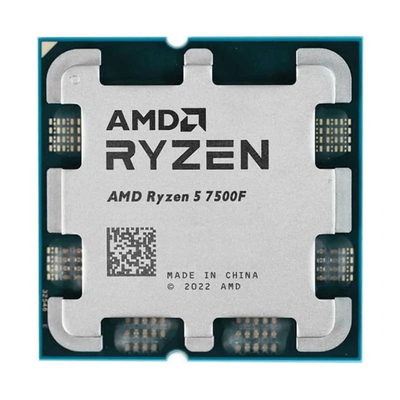AMD Ryzen 5 7500F - 3.7 GHz / 5.0 GHz, 6 Cores, AM5 (Tray)