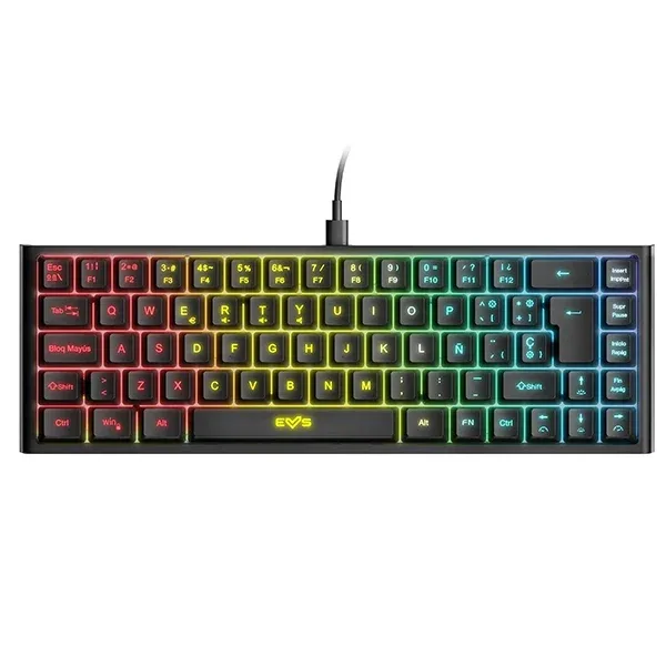 Energy Sistem ESG K4 KOMPACT QWERTY | 69 Keys | RGB | USB | Membrane